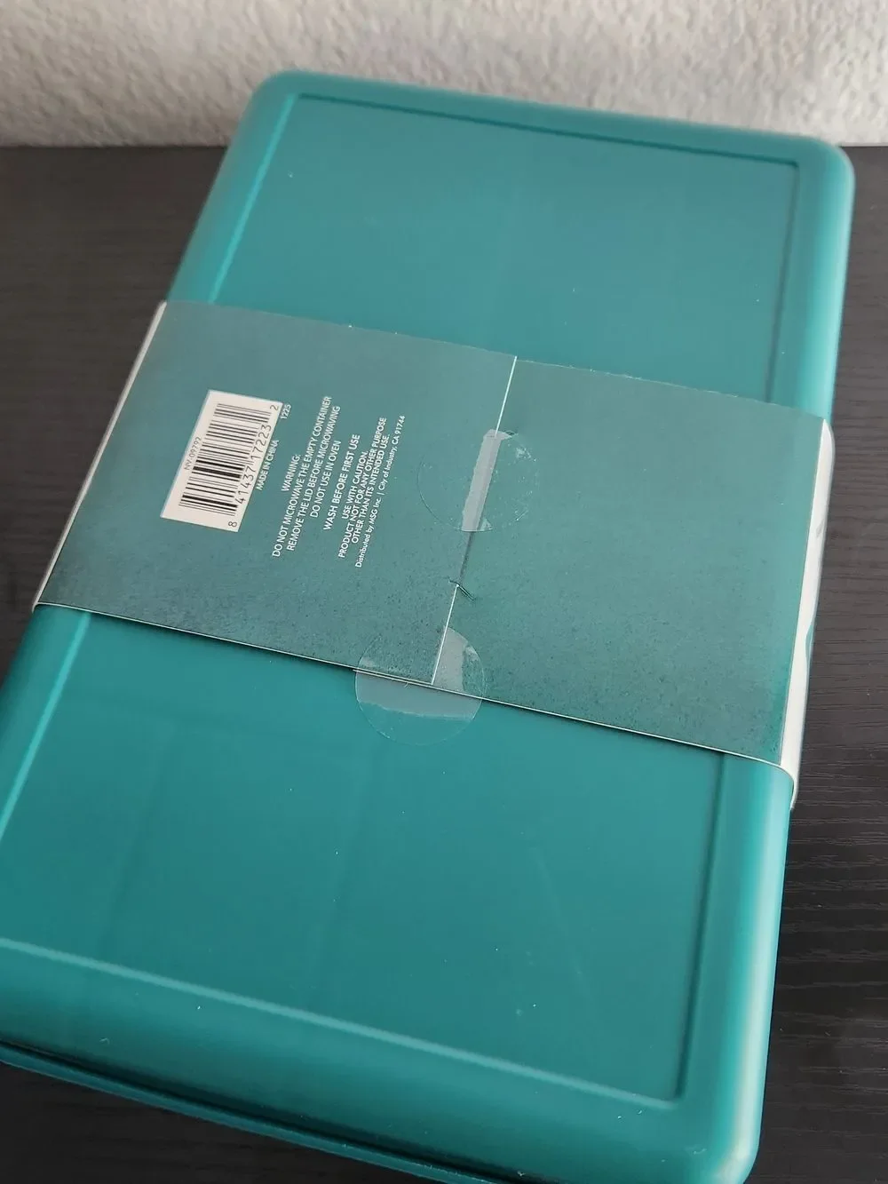 Madison York 8 Compartment Bento Box Container in Teal 12x8x2.6 BPA Free